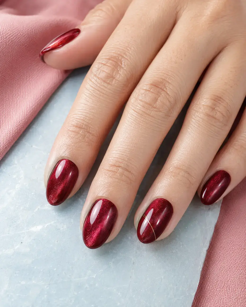 Manicure elegante realizado en Nail Art By Jenn